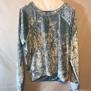 Free Press Velvet Sleewear Long Sleeve Top